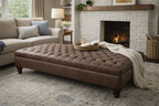 Super Size Chesterfield Footstools Made To Order
