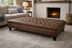 Super Size Chesterfield Footstools Made To Order