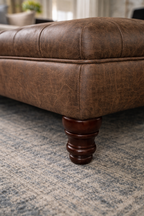 Super Size Chesterfield Footstools Made To Order