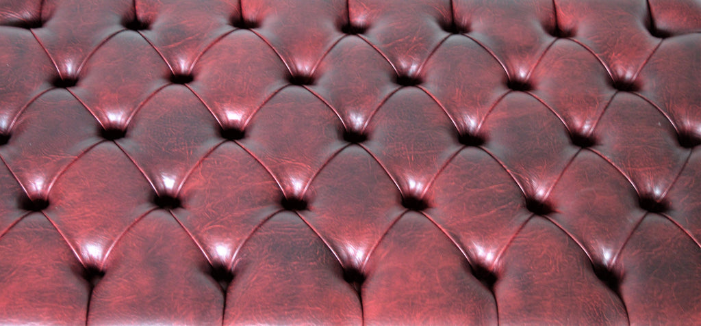 Circular Drum Footstool | Handmade Premium Faux Leather