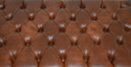 Chesterfield Style End of Bed Storage Bedding Box  in Premium Chestnut Faux Leather