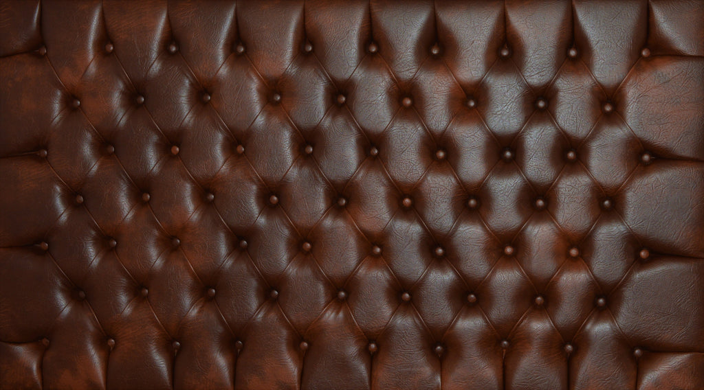 Handmade Premium Faux Leather Chesterfield Footstool – Ottoman/Coffee Table/Footrest - Easy Clean Surface