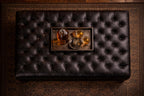 Chesterfield Faux Suede Footstool | Handmade Ottoman & Coffee Table