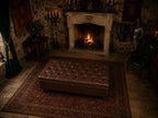 Chesterfield Storage Footstool | Handmade Ottoman & Coffee Table